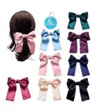 Carykon 8pcs Bow Hair Clips for Girls & Women - Stylish & Durable Hair Accessories for All Occasions - Buy Online on GoSupps.com