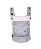 Newborn Baby Carrier Sling | Ergonomic 4-in-1 Design | 3-48 Months | Grey - Buy Online on GoSupps.com