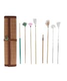 Shop Sonew 7pcs Ear Cleaning Tool Set - Deep Clean & Relax with Bamboo Mat | International Shipping Available - Buy Online on GoSupps.com