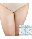 Thigh Lift Tape - Transparent Adhesive Bandage for Sagging Skin & Cellulite | Ultra-Thin Waterproof Disposable | Pack of 50 - 6x6 Inch - Buy Online on GoSupps.com