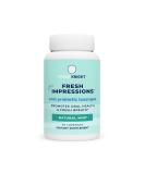 Fresh Impressions Oral Probiotic Lozenges | Chewable for Bad Breath & Gum Health | Contains Blis K12 | Mint Flavored | Sugar-Free | 30ct Pack - Buy Online on GoSupps.com