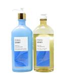 Shop Bath & Body Works Aromatherapy Fresh Start Sage & Cedarwood Duo Gift Set - Full Size Body Lotion Body Wash & Foam Bath - Perfect International Gift - Buy Online on GoSupps.com