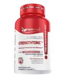 Herbtonics Testosterone Booster for Men - Vegan Size & Stamina Enhancement Pills with Ginseng & Tribulus Terrestris - Buy Online on GoSupps.com