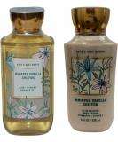Bath and Body Works Whipped Vanilla Chiffon Gift Set - 10 oz Shower Gel & 8 oz Lotion | Luxurious Multicolor Skincare - Buy Online on GoSupps.com