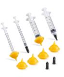 6 Pack Nipple Syringe Mini For Pets and Wildlife with Syringes Best Suited Nipple for Puppy Kitten Squirrels and Other Newborn Pets - Buy Online on GoSupps.com