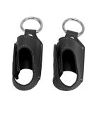 Buy Srliya 2pcs Inhaler Holder - PU Leather Travel Case with Carabiner Clip | Lightweight & Protective (Black) - International Shipping Available - Buy Online on GoSupps.com