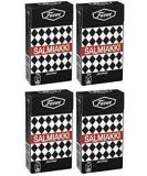 4 boxes x 40g of Fazer SALMIAKKI Salted Salmiak Salmiac Liquorice Licorice Pastilles Dragge Drops Sweets Candy - Buy Online on GoSupps.com