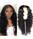 20 Inch Loose Deep Wave Lace Front Wig for Black Women - Pre Plucked, Natural Hairline, 150% Density - Human Hair, Glueless - Buy Online on GoSupps.com