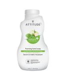ATTITUDE Hypoallergenic Foaming Hand Soap Refill - Green Apple & Basil 35.2 Fl Oz (1 Pack) - Buy Online on GoSupps.com