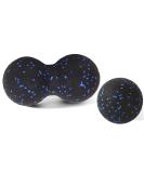 Fascia Training Set - Klein Faszien Roll Massage Balls & Trigger Point Release for Spine & Neck - Blue - Buy Online on GoSupps.com