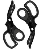 MEUUT 2 Pack Medical Scissors Trauma Shears-8 inches Patented Bandage Scissors Surgical Grade Shears Stainless Steel EMT Scissors for Doctors Nurses EMT Workers Black+black - Buy Online on GoSupps.com