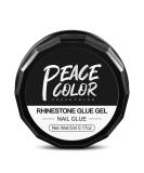 PEACECOLOR 5ML Gel Rhinestone Nail Gel Small Portable Bottle Designed for Nail Decoration Dry with LED or UV Light PD01-015 - Buy Online on GoSupps.com