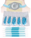 HXCH Tracheostomy Tube Holder Belt - Disposable Trach Ties Neckband for Laryngectomy - 5 Pcs - Buy Online on GoSupps.com