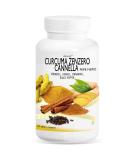 Turmeric Ginger Cinnamon & Black Pepper - 180 Tablets for Metabolism & Digestion Boost | Magical Spice Blend - Buy Online on GoSupps.com