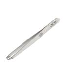 Rubis Classic Slanted Tweezers for Precision Eyebrow & Hair Removal | Emoji Collection 1K105E | Switzerland-Made, Stainless Steel, White - Buy Online on GoSupps.com