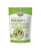 Manitoba Harvest Organic Hemp & Matcha Powder 5.5 oz | Energy Protein Blend with 6g Protein & 2g Fiber | Matcha Powder for Smoothies | Vegan & Non-GMO | 56g Caffeine - 5.5 Ounce - Buy Online on GoSupps.com