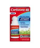 Cortizone-10 Maximum Strength Fast Itch Relief with Massaging Rollerball, 1% Hydrocortisone, 1.5 oz. - Buy Online on GoSupps.com
