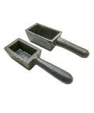 20oz & 40oz Gold Bar Loaf Cast Iron Ingot Mold for Scrap Gold Copper Aluminum - Buy Online on GoSupps.com