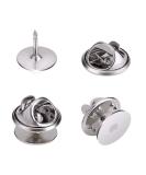 eBoot 25-Piece Tie Tacks Blank Pins with Clutch Back - Create Your Own Custom Accessories - Buy Online on GoSupps.com