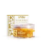 Vasu Kumkumadi Tailam Sugar Scrub - Age Revitalizing Face Scrub with Vitamin E & Brown Sugar - All Skin Types - Buy Online on GoSupps.com