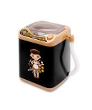 Mini Electronic Makeup Sponge Washing Machine for Deep Cleaning - Black - Buy Online on GoSupps.com