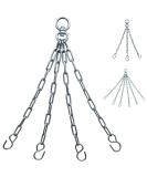 Buy AQF Punching Bag Chain - Heavy-Duty Suspension for Martial Arts Boxing MMA & Muay Thai | 3 4 & 6 Striking Steel Chain - Buy Online on GoSupps.com