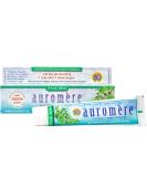 Auromere Fresh Mint Herbal Toothpaste - Vegan, Natural, Non-GMO, Fluoride and Gluten Free with Neem & Peelu - 4.16 oz - Buy Online on GoSupps.com