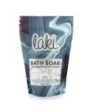 Laki Naturals Bath Soak - Charcoal Lava Magnesium Flakes & Hawaiian Sea Salt - Therapeutic Relaxation Salts (16 oz) | Shop Internationally - Buy Online on GoSupps.com