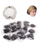 Zittop Hair Nets 20pcs - Invisible Mesh Bun Net for Cooking, Ballet, Dance & Horseriding | 50cm Elastic Edge Hairnets - Buy Online on GoSupps.com