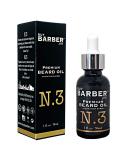 Buy Barber Premium Beard Oil N.3 | 1 fl oz | Hand Made in the USA | Vegan | Beard Growth Formula - Buy Online on GoSupps.com