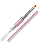 Dual-Ended Gel Brush & Picker - Mwoot Stainless Steel 2-in-1 Nail Tool for Gel & Acrylic Extensions - Perfect for Manicure - Buy Online on GoSupps.com