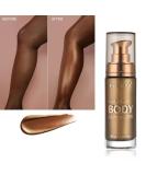 PHOERA Liquid Illuminator Shimmer Body Oil - 30ml (103 Glistening Bronze) - Buy Online on GoSupps.com