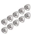 10 Soft Silicone Earplugs for Hearing Aids & Headphones | Open Arched Spare Parts - Buy Online on GoSupps.com