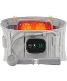 Lower Lumbar Support Back Brace | Decompression Belt with Vibration Massage & Heating | Relief for Sciatica Herniated Disc & Scoliosis - Buy Online on GoSupps.com