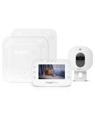 Buy Angelcare SmartSensor Pro 3 - 3-in-1 Video Audio & Motion Monitor with Wireless Sensor Mats & Temperature Display - Global Shipping Available - Buy Online on GoSupps.com