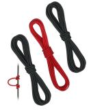 THREE ARCHERS Archery D Loop Rope Set for Compound Bow - Pack of 3 | Black+Red D Loop Buckle Release Material - Buy Online on GoSupps.com