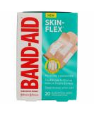 Band-Aid Skin-Flex Bandages Assorted 20+6 Count - Flexible Adhesive Bandages - Buy Online on GoSupps.com