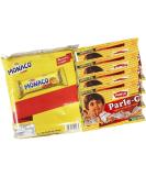 Seelans Parle Monaco Biscuits And Original Glucose Biscuits 63.3G and 79.9 G Biscuits Tasty And Healthy Favorite Tea Time Snacks Indian (Each Pack Of 4) - Buy Online on GoSupps.com