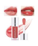 Prrreal Tinted Lip Oil: Plumping Hydrating Lip Gloss for Moisturized Lips - Rosewood - Buy Online on GoSupps.com