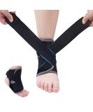 Adjustable Ankle Brace for Men & Women - Ultra-Soft Support for Sprains Injuries & Achilles Recovery - Shipping Internationally - Buy Online on GoSupps.com
