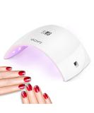 Vacnite 24W LED UV Nail Dryer with Timer Setting and Automatic Sensor LCD - Fast Nail Curing Lamp for Gels - Fingernail & Toenail - Buy Online on GoSupps.com