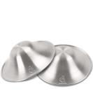 Boboduck Silver Nipple Shields - 999 Silver Cups for Breastfeeding Essentials - Large Size - Buy Online on GoSupps.com
