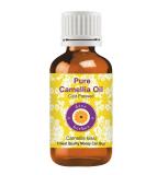 Deve Herbes Pure Camellia Oil - Cold Pressed 15ml (0.50 oz) | Premium Natural Skincare Oil for Hydration & Nourishment - Buy Online on GoSupps.com