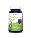 Acetyl L-Carnitine 750mg 150 Veggie Capsules (Non-GMO & Gluten Free) - Buy Online on GoSupps.com