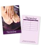 500 Hand & Foot Care Appointment Cards for Beauty Salons | Manicure & Pedicure - 5 Fields - Buy Online on GoSupps.com