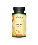 Folic Acid 400 g Capsules | Premium Quatrefolic 5-MTHF Folate | Italian Raw Material | Ideal for Pregnancy | No Additives | German Quality - Vegavero  - Buy Online on GoSupps.com