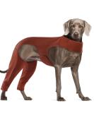 Hjyokuso Recovery Suit for Dogs - Surgery Suit & Licking Sleeves (Size 3XL XXXL) | Leg & Elbow Protection Prevents Wound Infections - Brown - Buy Online on GoSupps.com