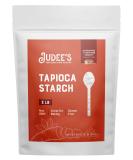 Judees Tapioca Starch 3 lb - Non-GMO, Gluten-Free & Nut-Free for Baking, Cooking & Boba - USA Packaged - 3lb (1 Pack) - Buy Online on GoSupps.com