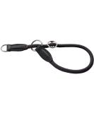 HUNTER Freestyle Dressage Dog Collar - Robust Weatherproof Black - Size 40 (SM) - Durable & Stylish Pet Accessory - Buy Online on GoSupps.com