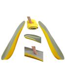 Plantar Fasciitis Orthotics Insoles - Cushioned Arch Support & Heel Cushioning (UK Size 5-7) - Buy Online on GoSupps.com
